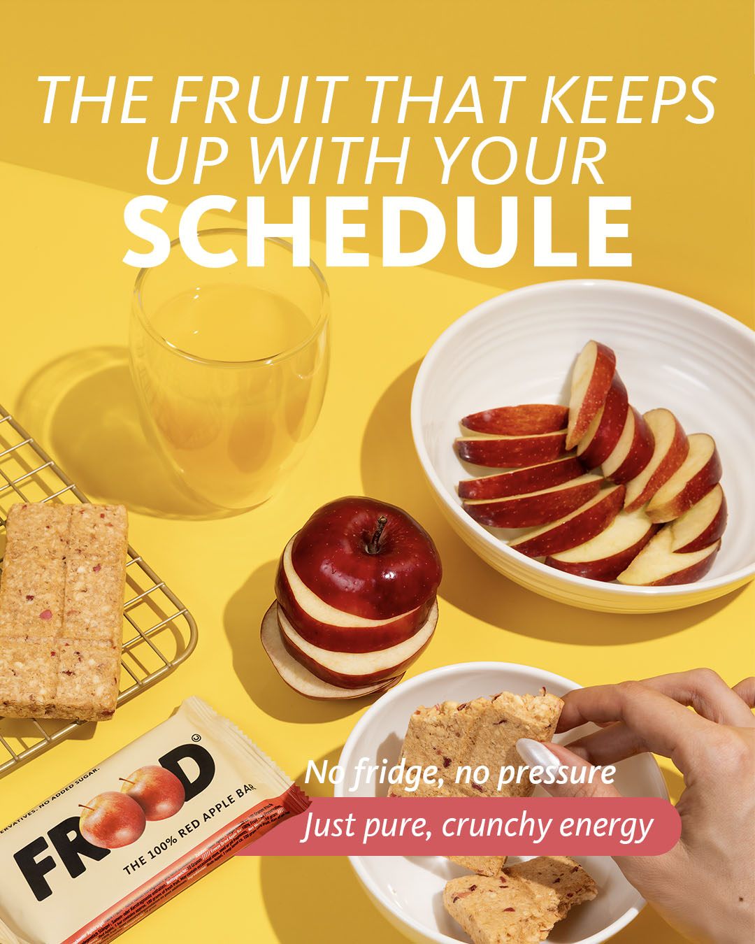 The Fruit that keeps up with your schedule