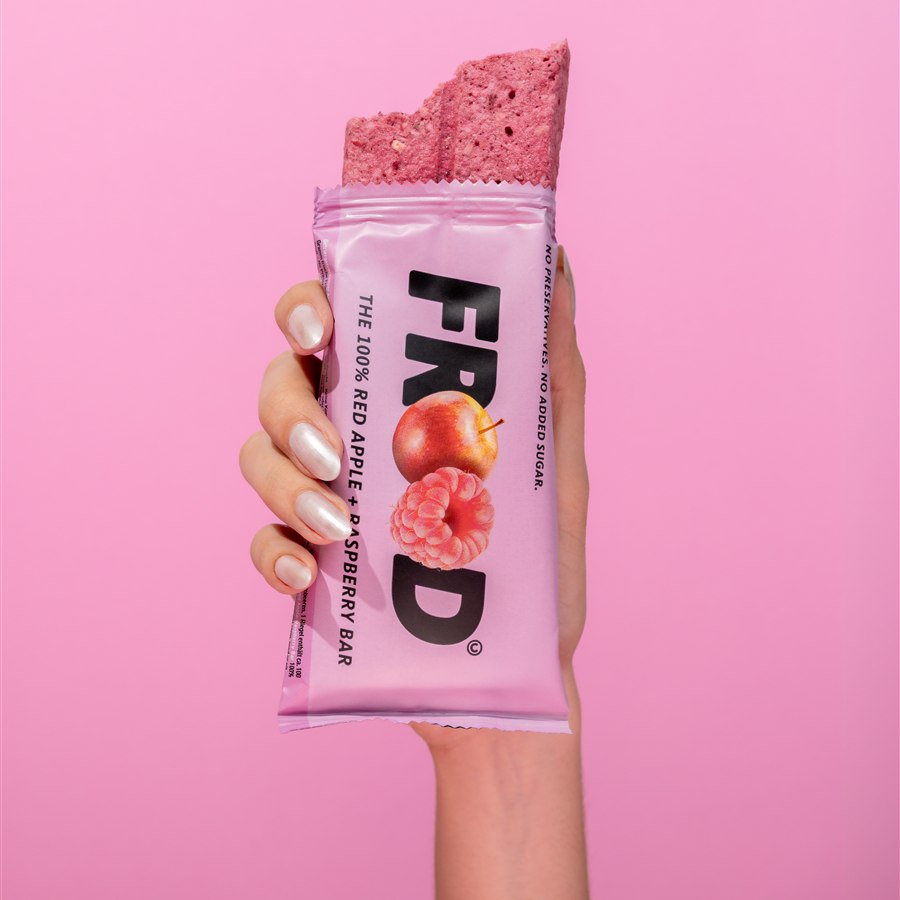 FROOD Apple + Raspberry Bar