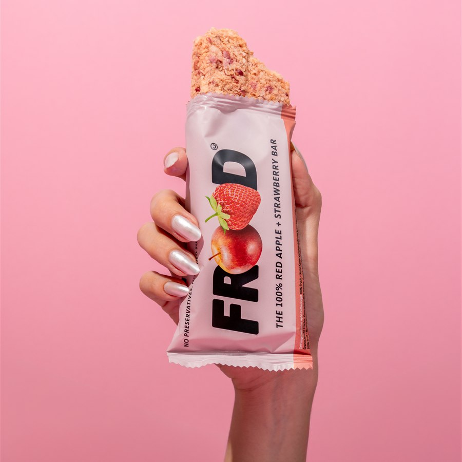 FROOD Apple + Strawberry Bar