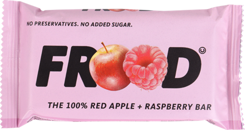 FROOD Apple Raspberry Bar